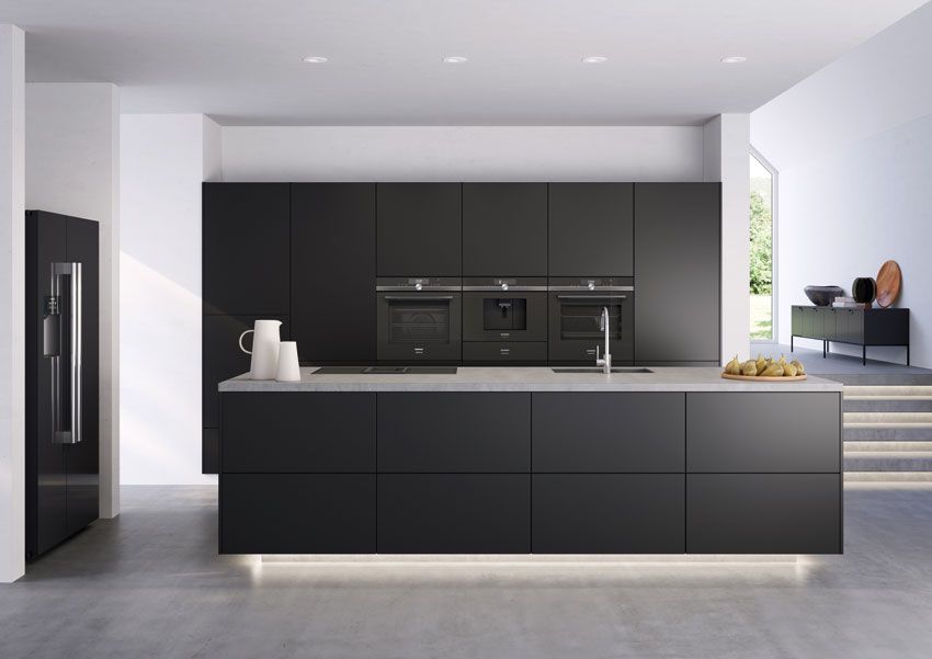 siemens die neue studioline reihe im blacksteel design kuchen konzept koln