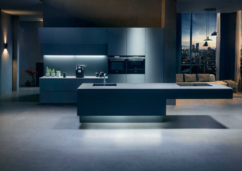siemens die neue studioline reihe im blacksteel design kuchen konzept koln